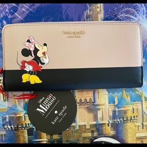 NWT - Kate SpadexDisney Minnie Mouse Wallet
